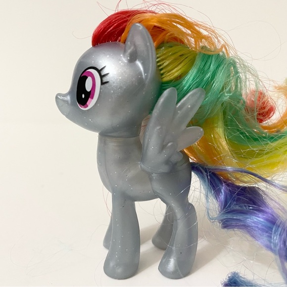 My Little Pony Rainbow Dash Pearlized Figure MLP Toy - Picture 5 of 13